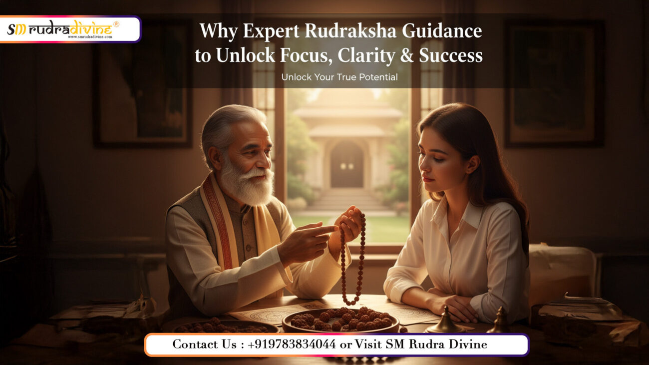Why Expert Rudraksha Guidance to Unlock Focus, Clarity & Success