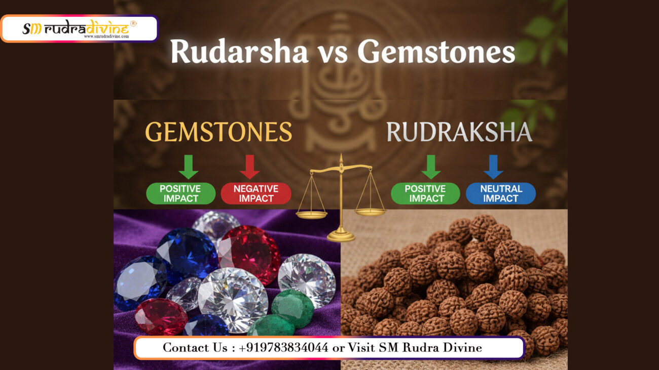 Rudraksha vs Gemstone, difference between Rudraksha and gemstone, Nepali Rudraksha, natural Rudraksha beads, hybrid Rudraksha, fake Rudraksha beads, benefits of Rudraksha, 1 Mukhi Rudraksha, 2 Mukhi Rudraksha, 5 Mukhi Rudraksha, 7 Mukhi Rudraksha, Gauri Shankar Rudraksha, Trijuti Rudraksha, Ganesh Rudraksha, authentic Rudraksha in India, SM Rudra Divine Rudraksha, Rudraksha for meditation, Rudraksha spiritual energy, natural Nepali Rudraksha, Indonesian Rudraksha, Navratna gemstones, Vedic gemstones, Ruby Manikya, Pearl Moti